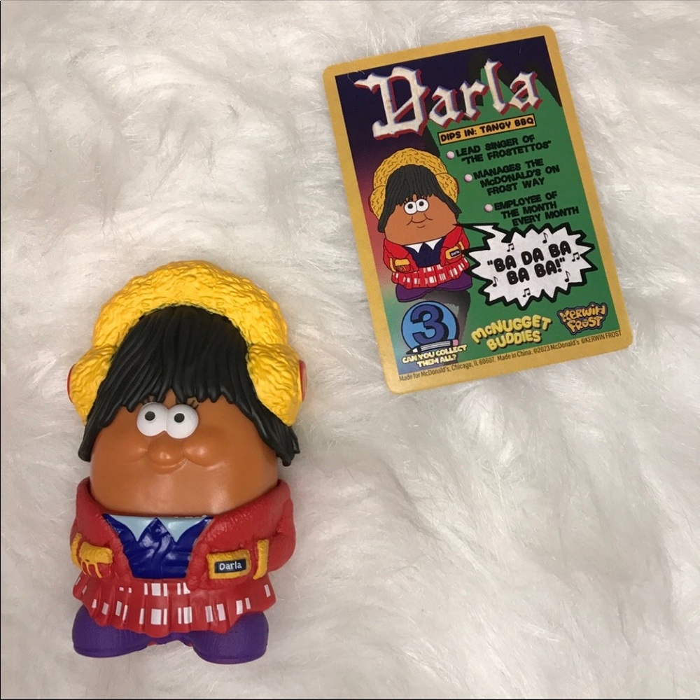 McDonald’s Kerwin Frost McNugget Buddies Darla
